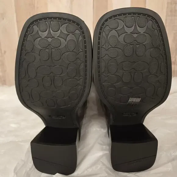 Women's Coach Boot Sculpted C Tall Maple NWT 6 - Picture 3 of 15